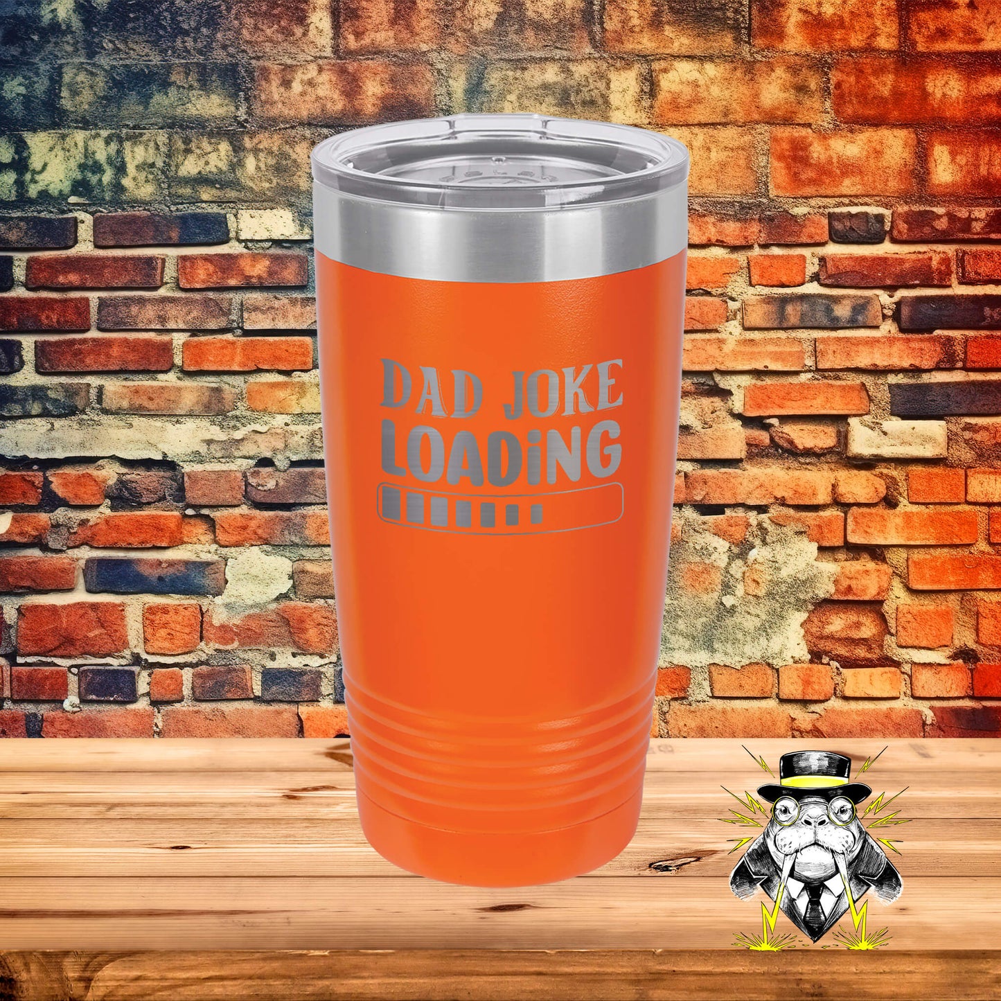Dad Joke Loading Engraved Tumbler