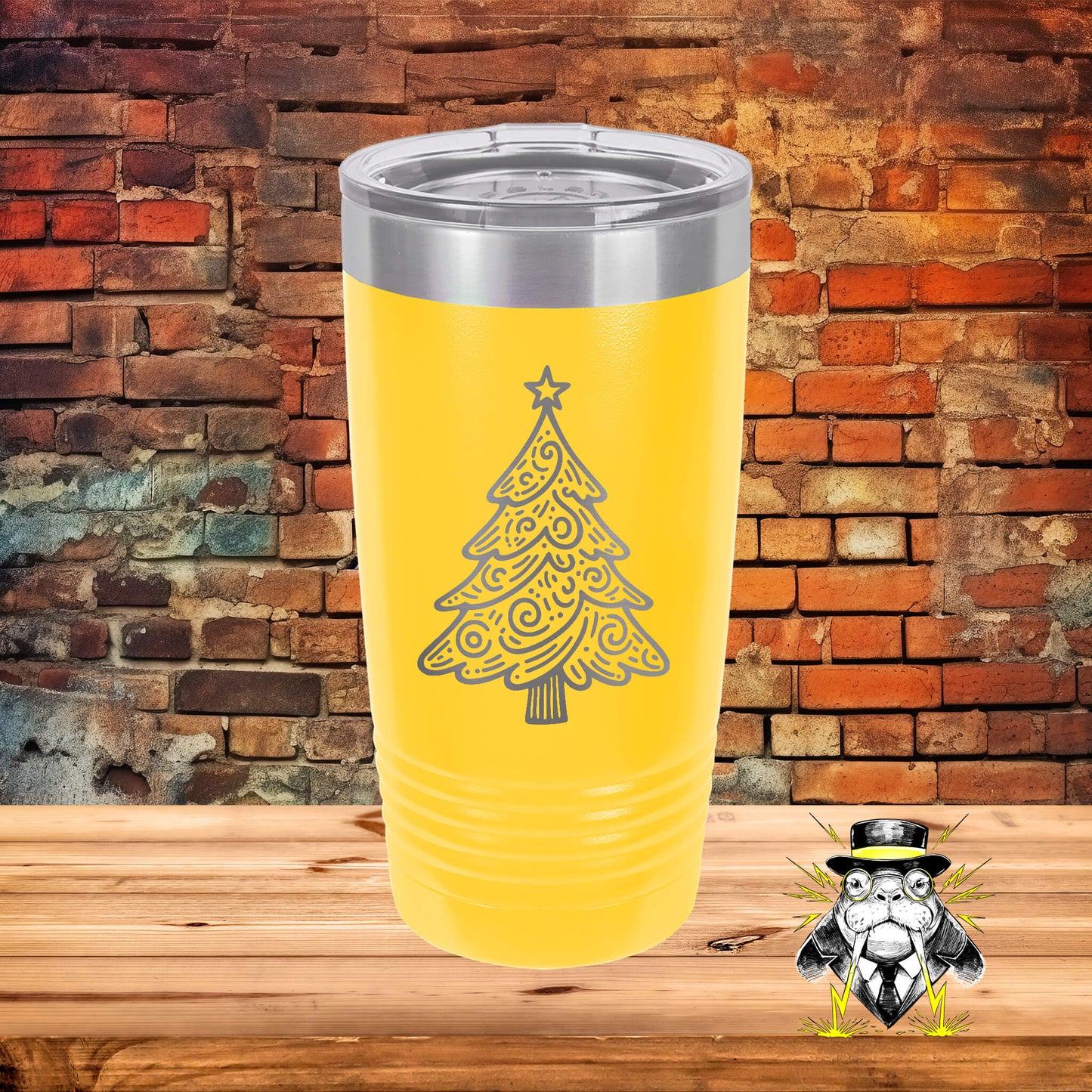 Christmas Tree 6 Engraved Tumbler