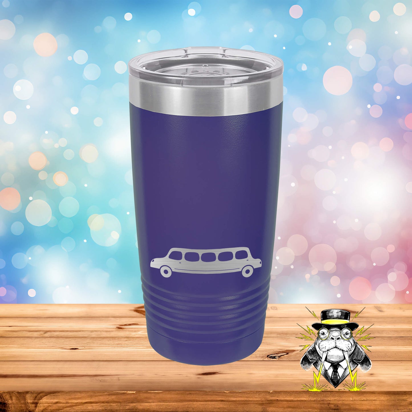 Limousine Engraved Tumbler