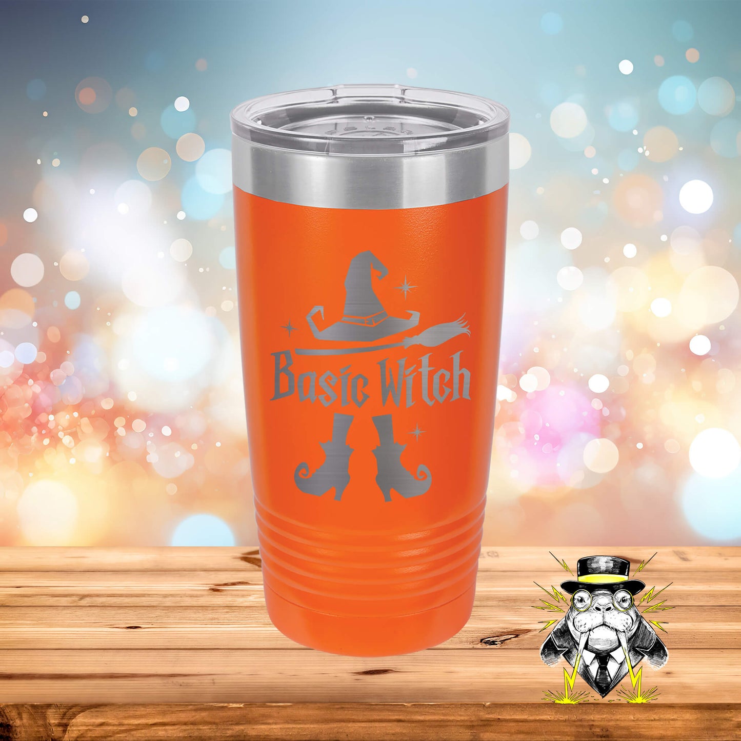 Basic Witch Engraved Tumbler