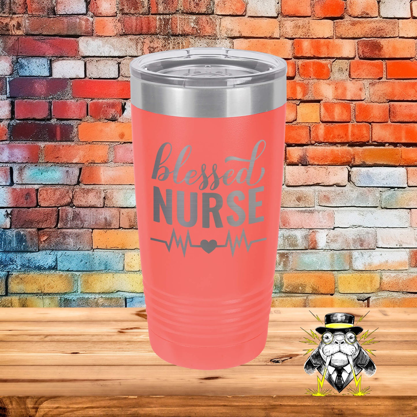 Blessed Nurse Engraved Tumbler