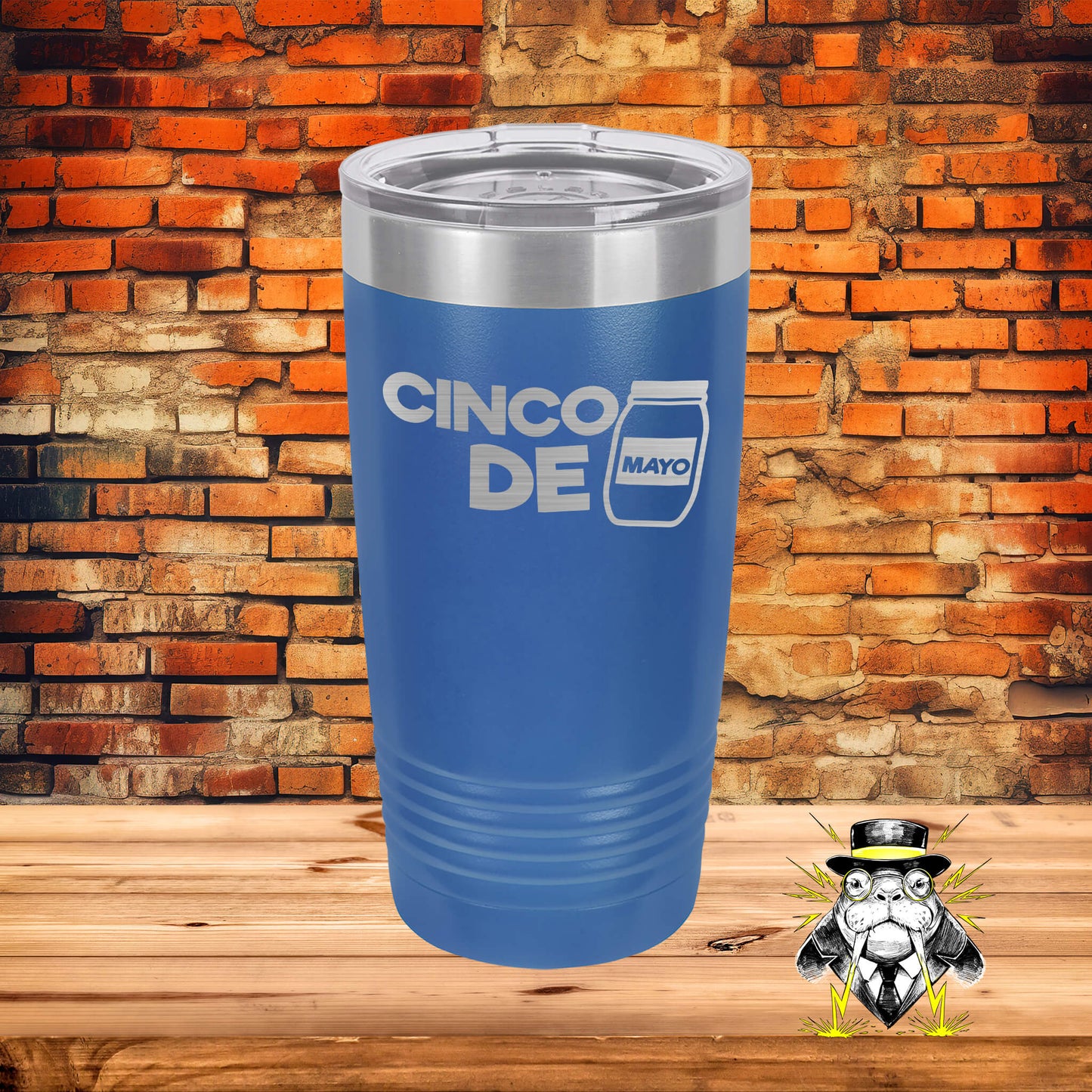 Cinco de Mayonnaise Engraved Tumbler