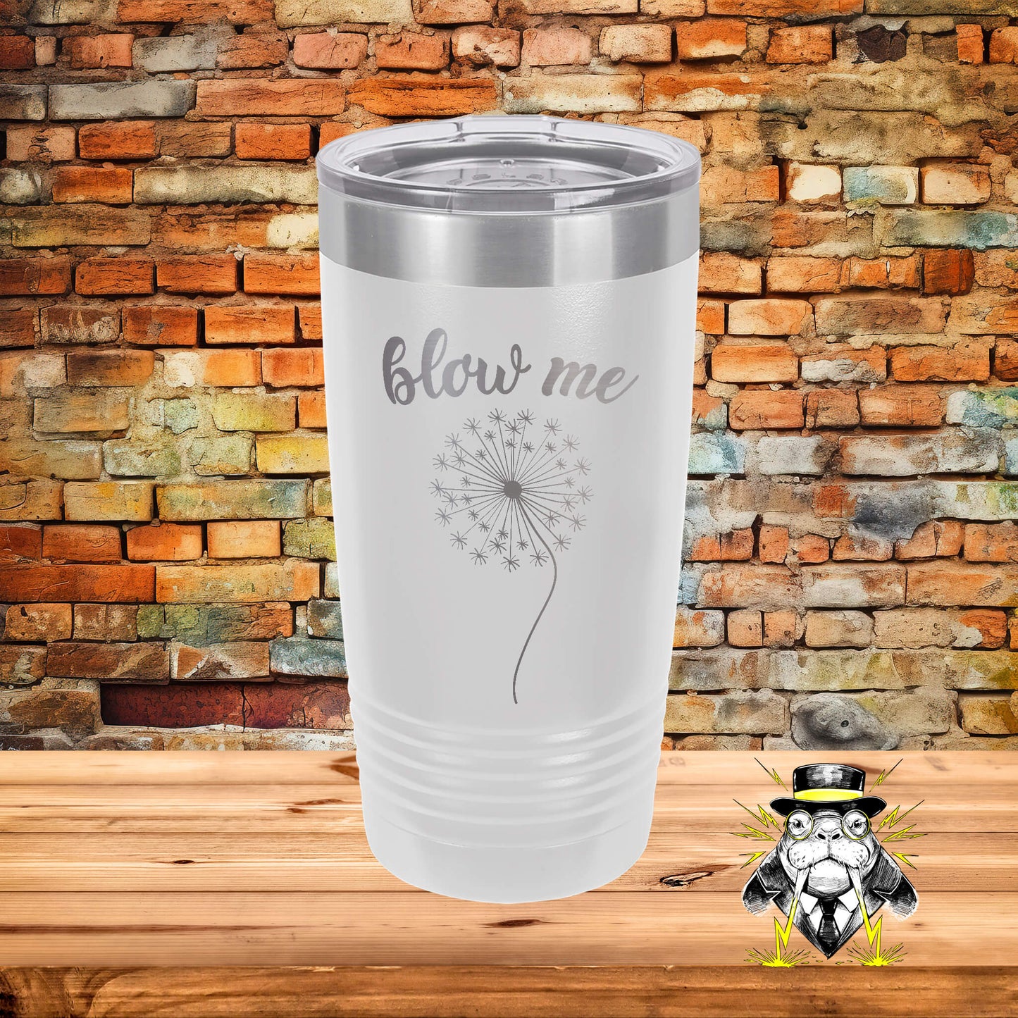Blow Me Engraved Tumbler