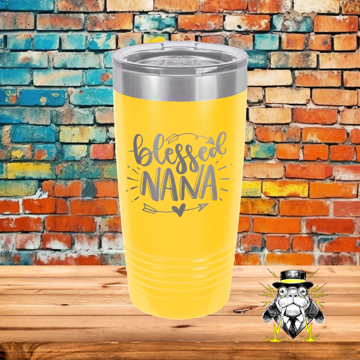 Shining Blessed Nana Engraved Tumbler