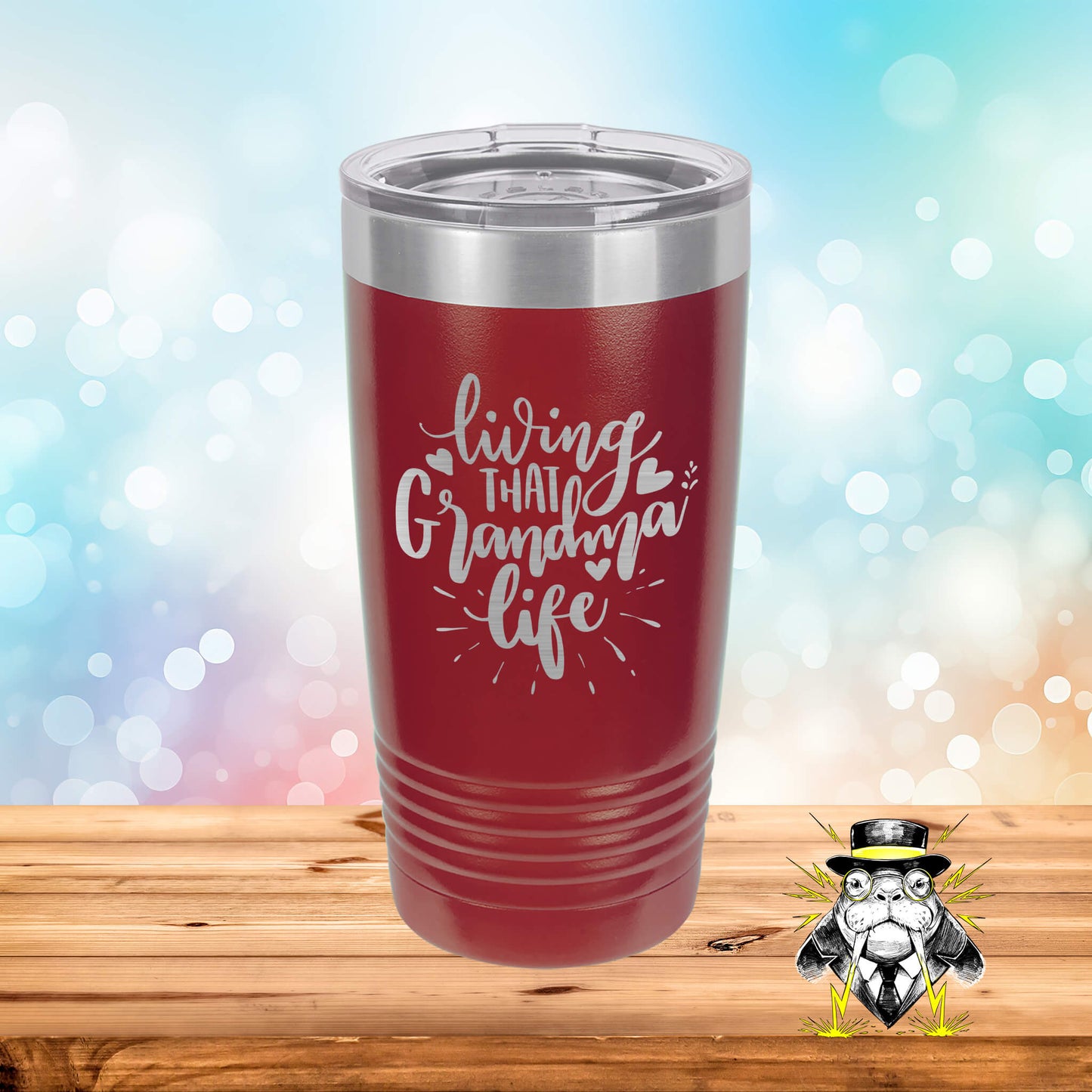 Living that Grandma Life Engraved Tumbler