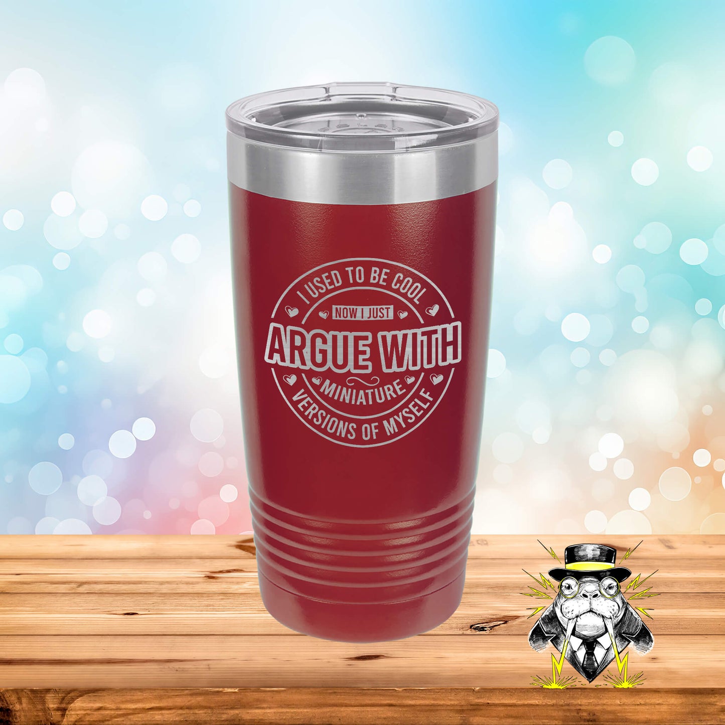 I Used to be Cool Engraved Tumbler