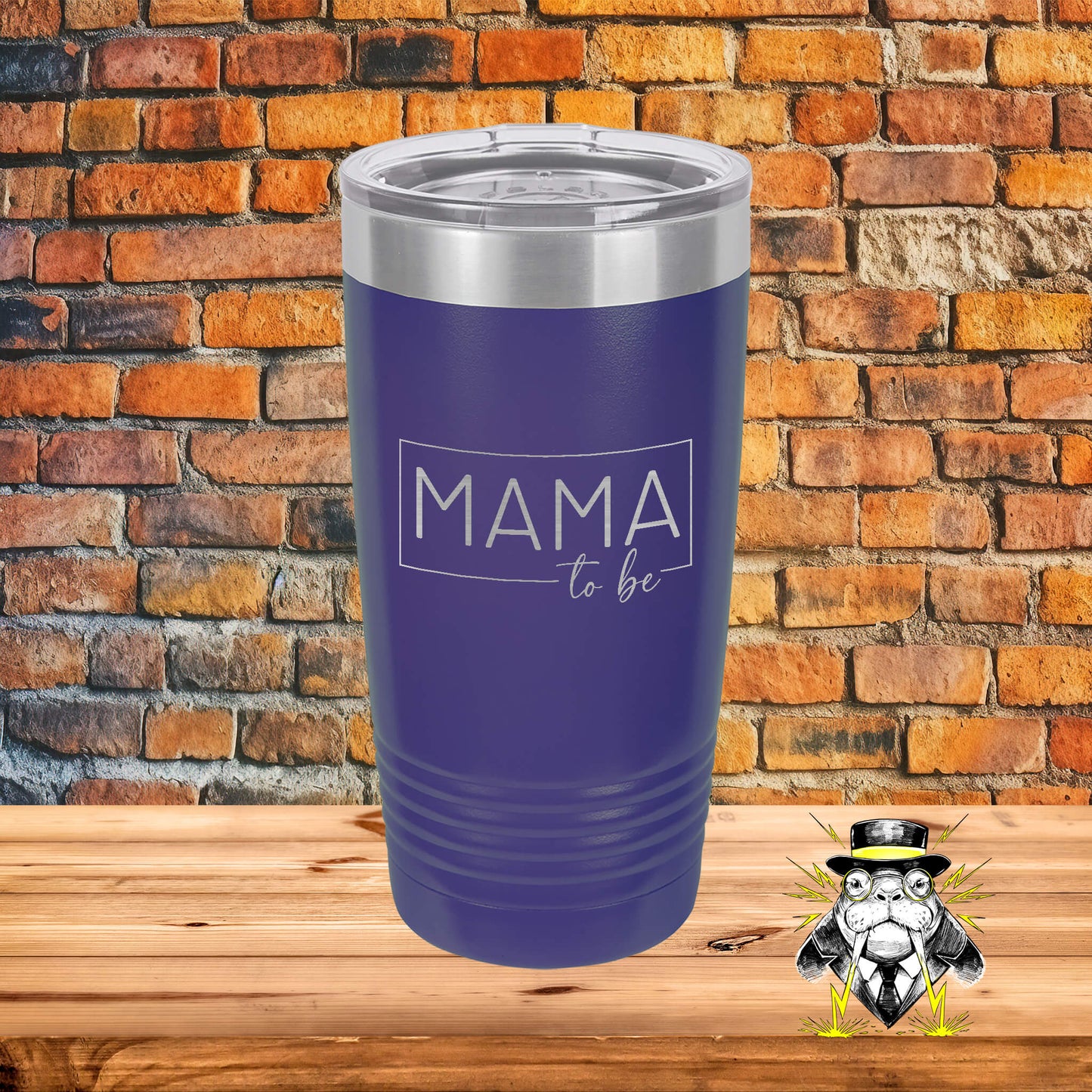 Mama to Be Engraved Tumbler