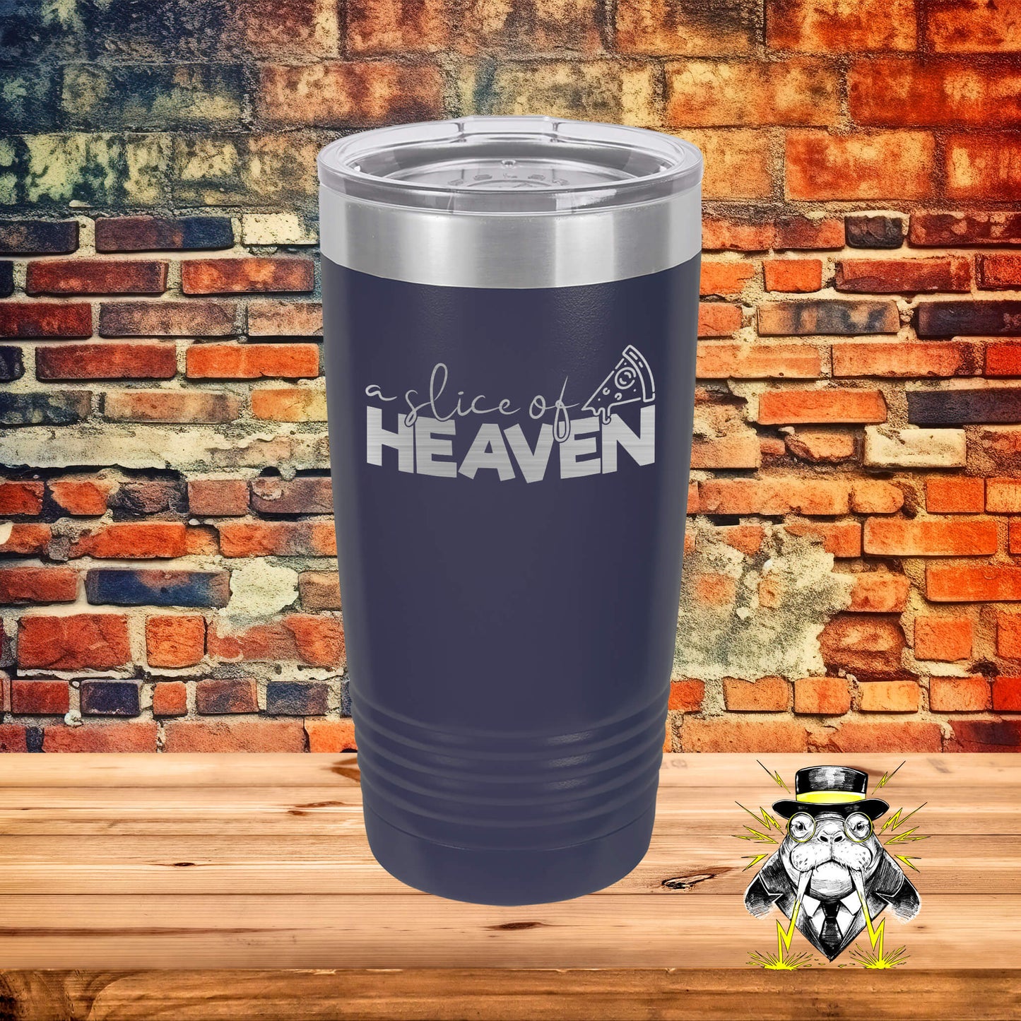 A Slice of Heaven Engraved Tumbler