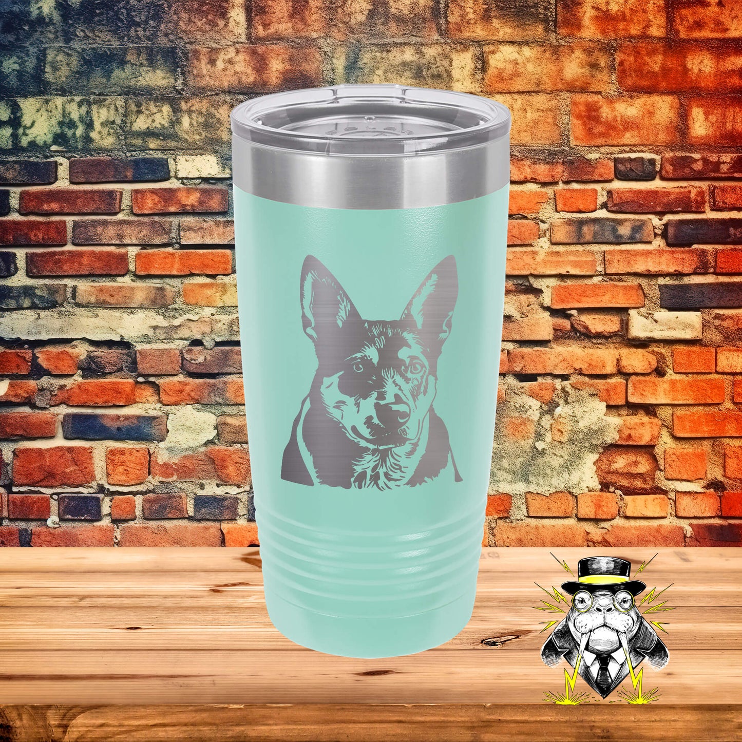 Australian Cattle Dog Engraved Tumbler