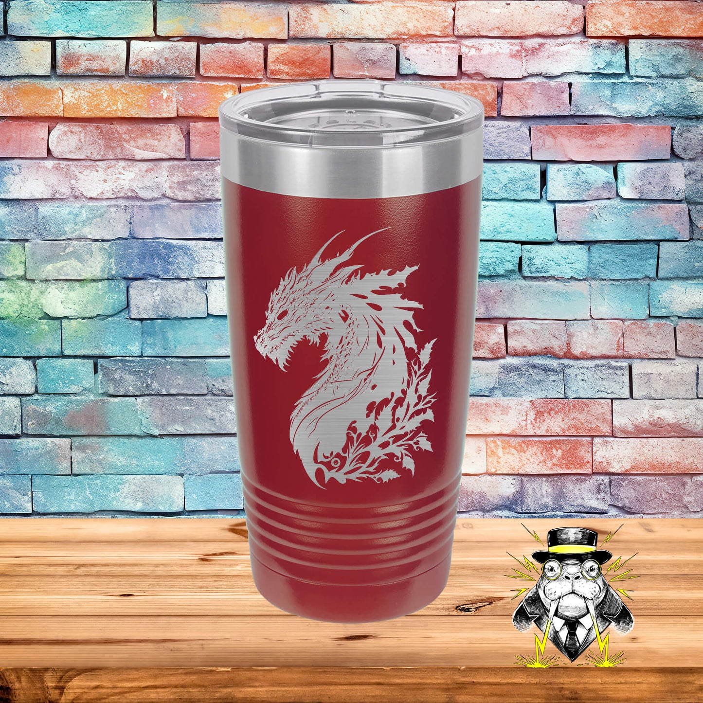 Dragon 1 Engraved Tumbler
