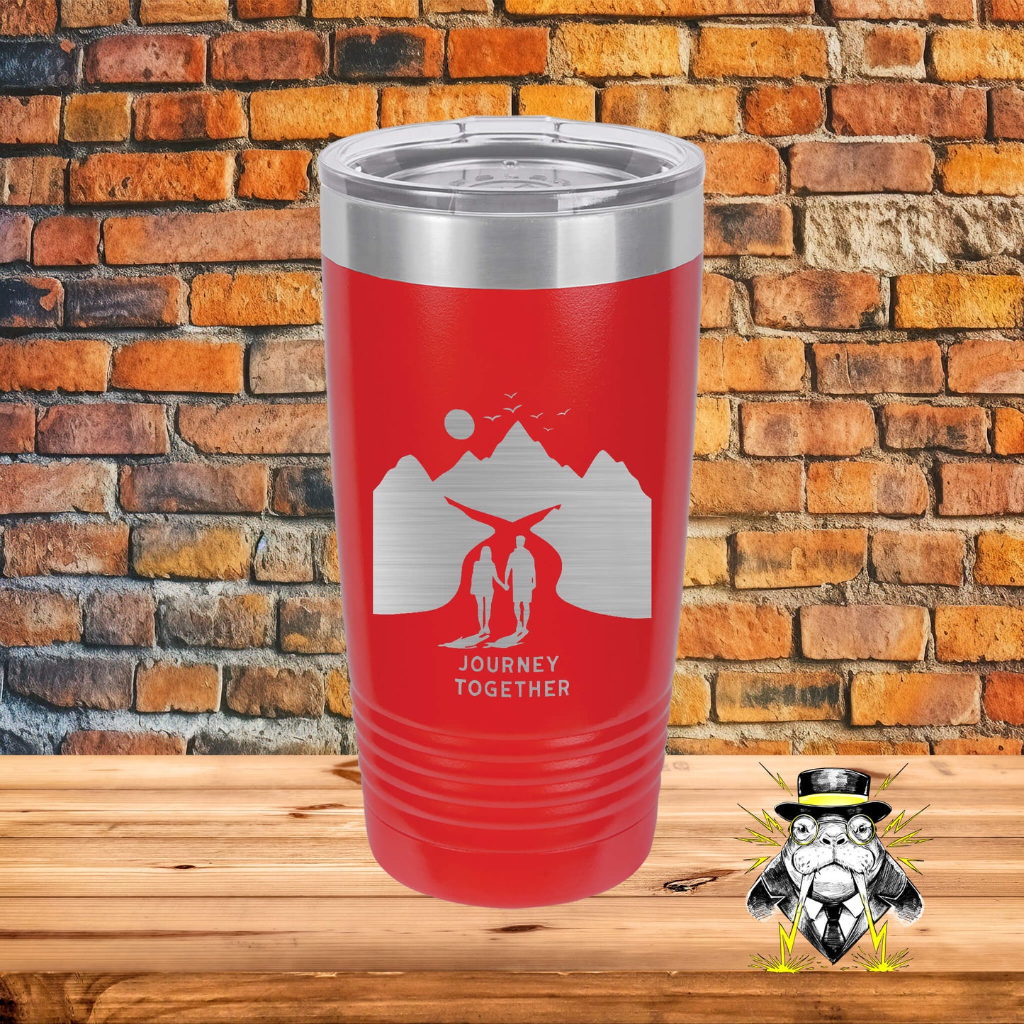 Journey Together Engraved Tumbler