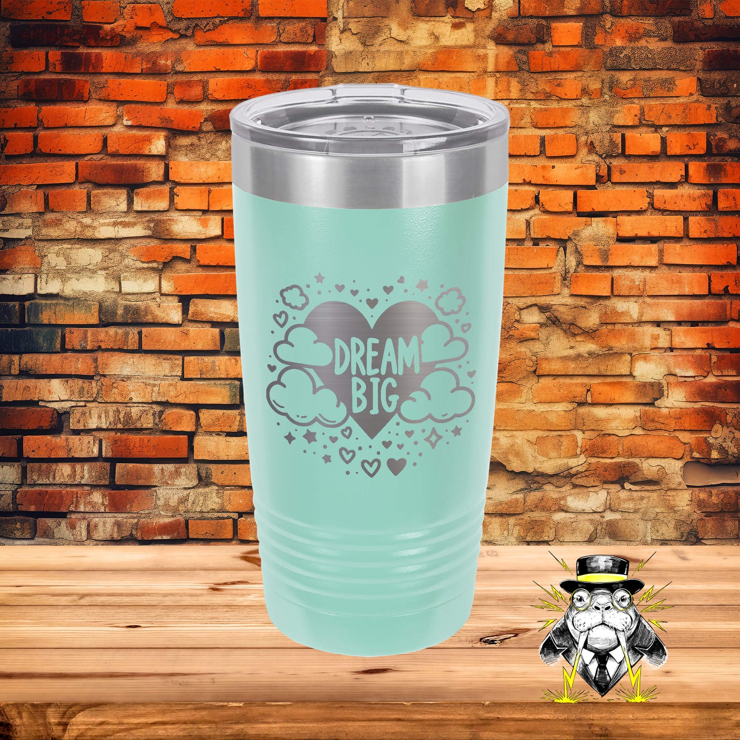 Dream Big Engraved Tumbler