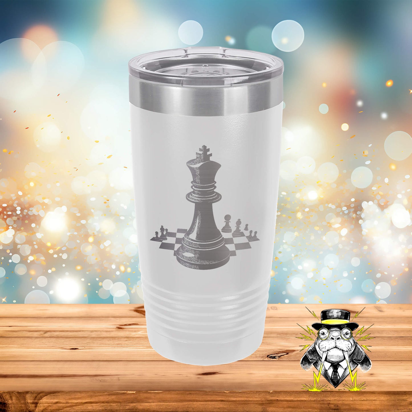 Chess Engraved Tumbler