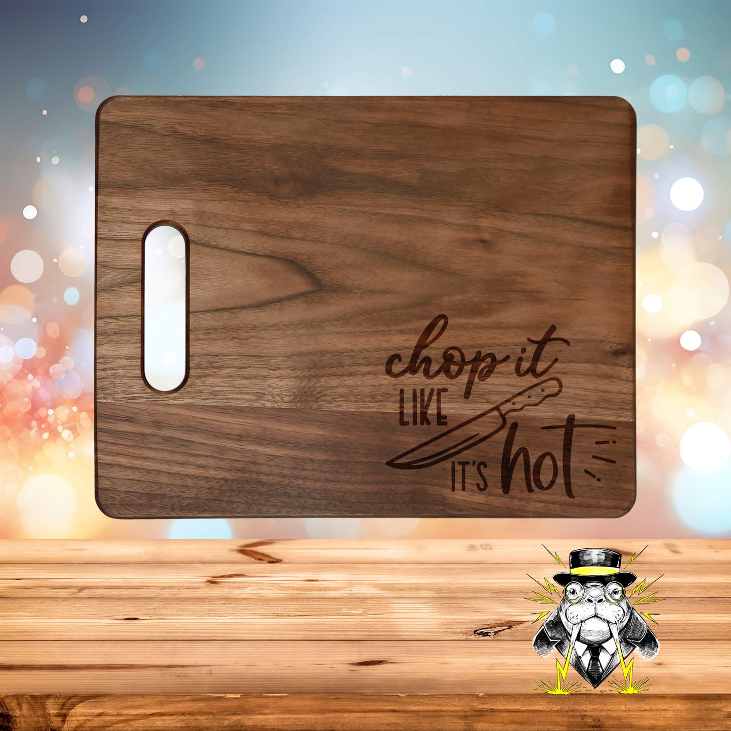 Chop it Like it's Hot Engraved Cutting Board