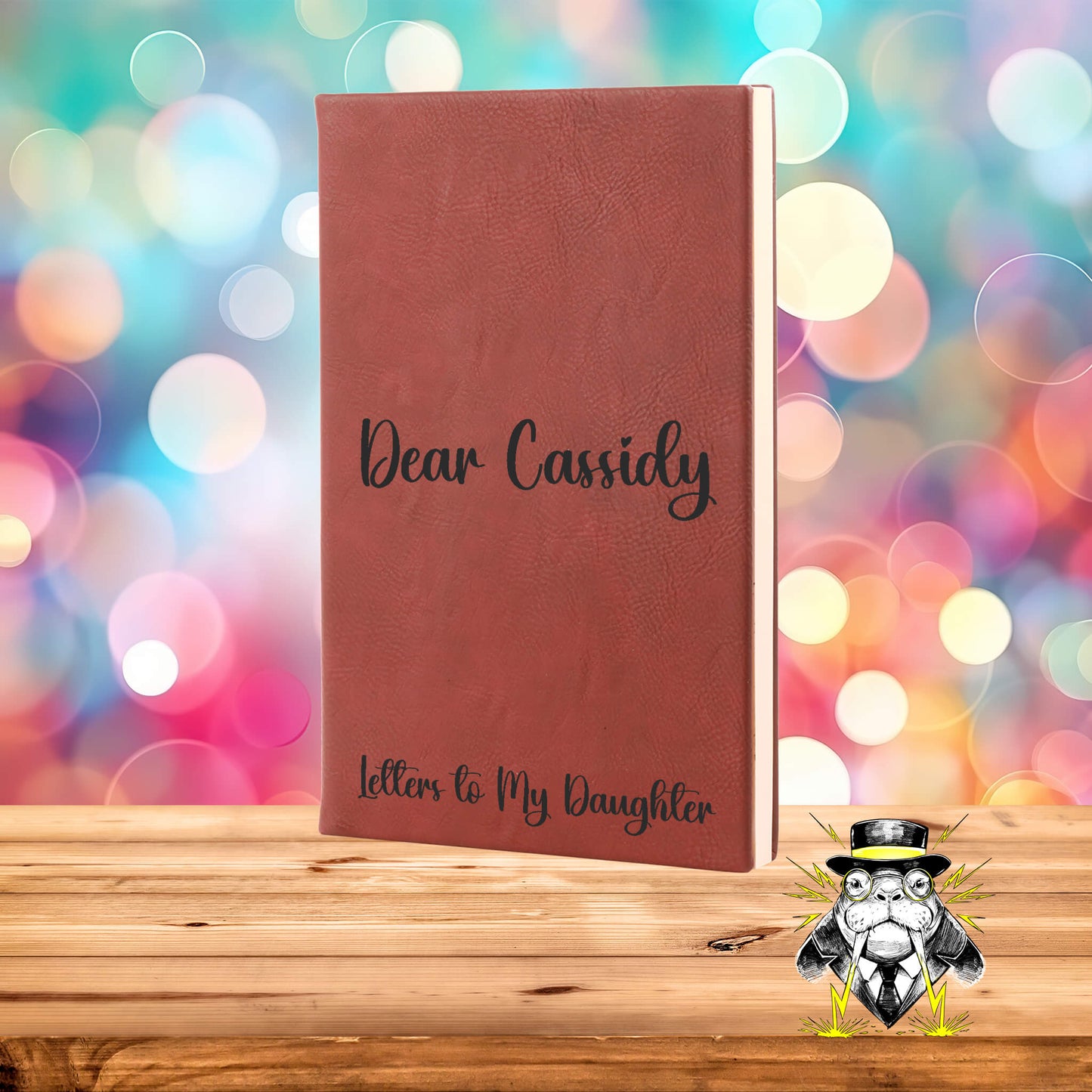 Letters to My… Engraved Leatherette Journal