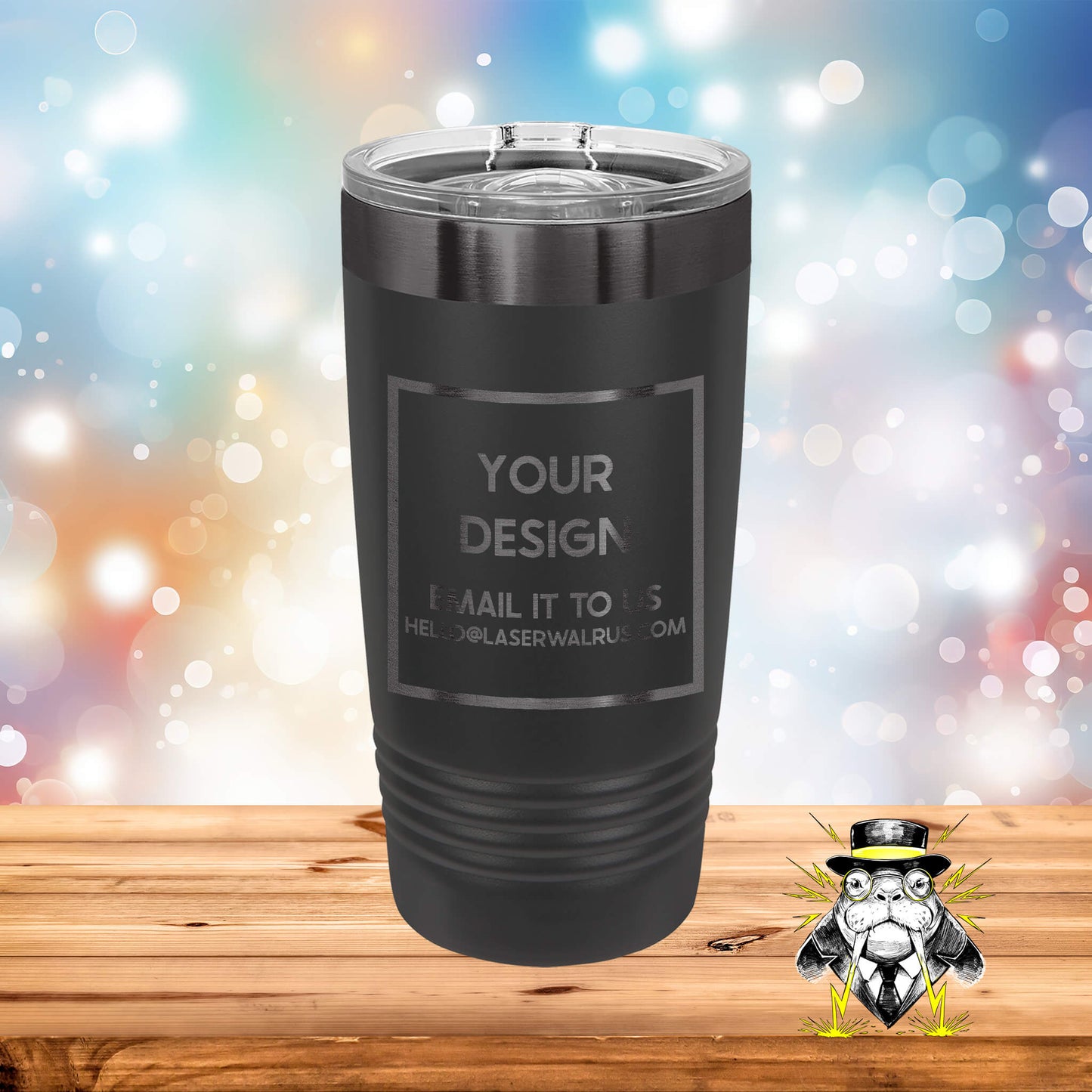 Custom Design Engraved Tumbler