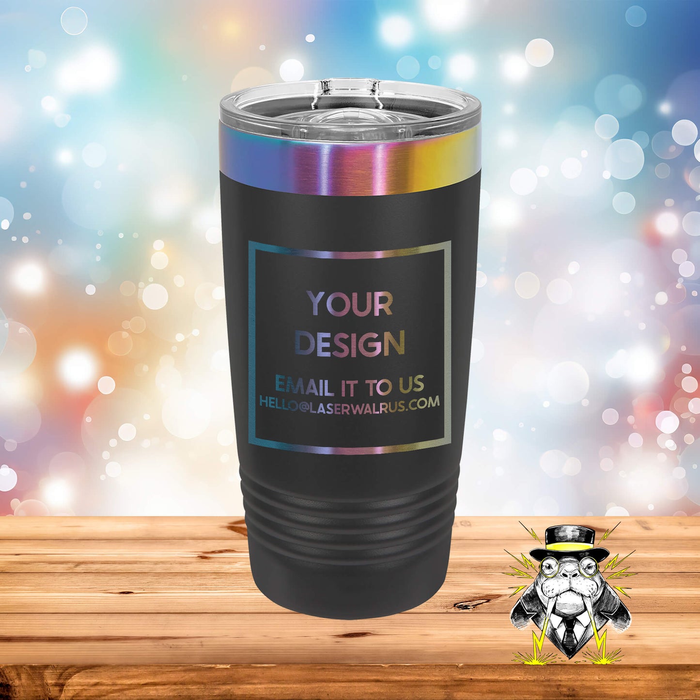 Custom Design Engraved Tumbler