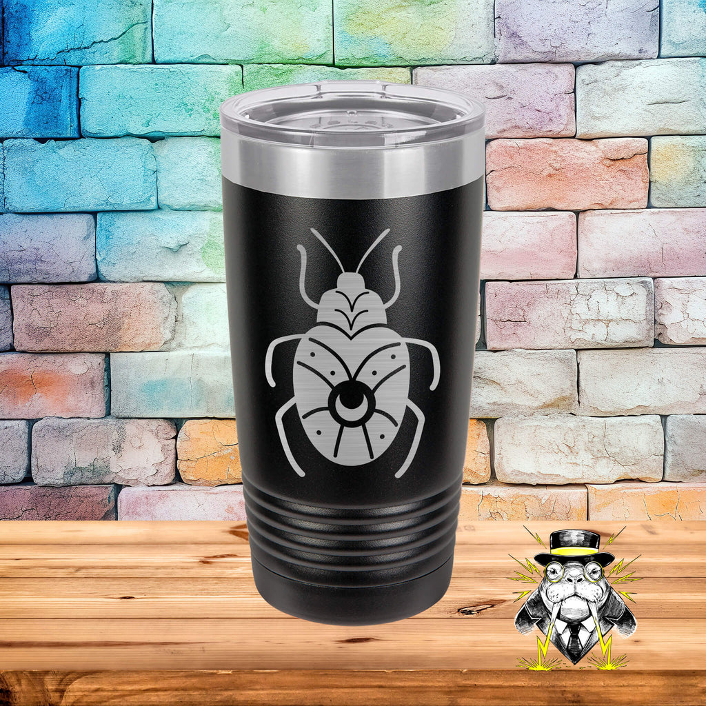 Bug with Designs Engraved Tumbler