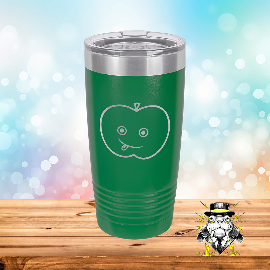 Silly Apple Engraved Tumbler