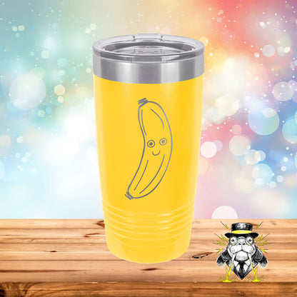 Happy Banana Engraved Tumbler