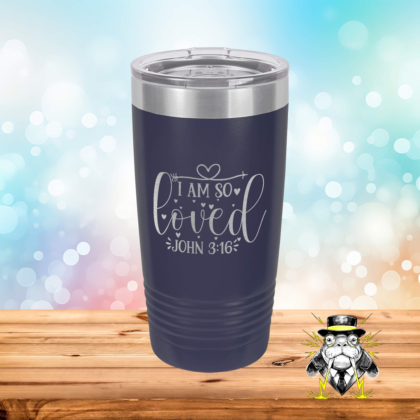 I am So Loved Engraved Tumbler