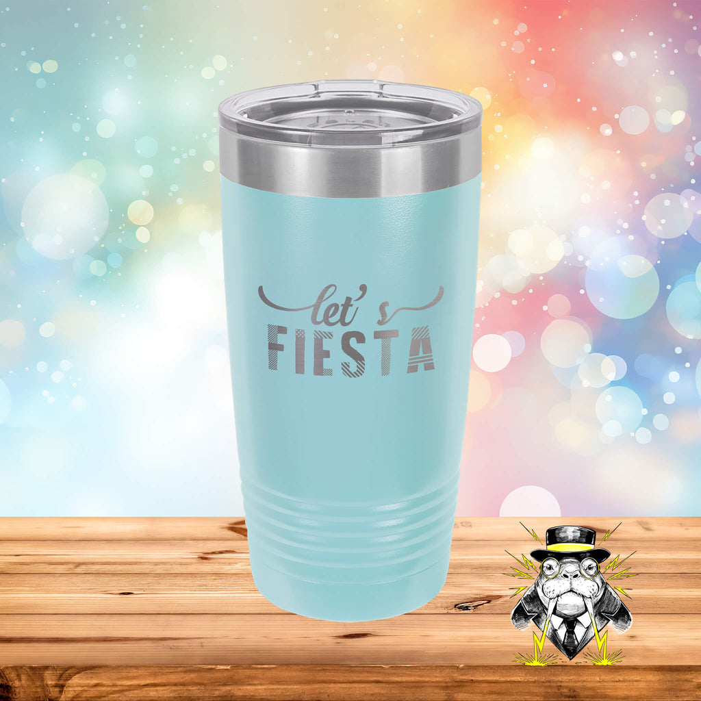 Let's Fiesta Engraved Tumbler