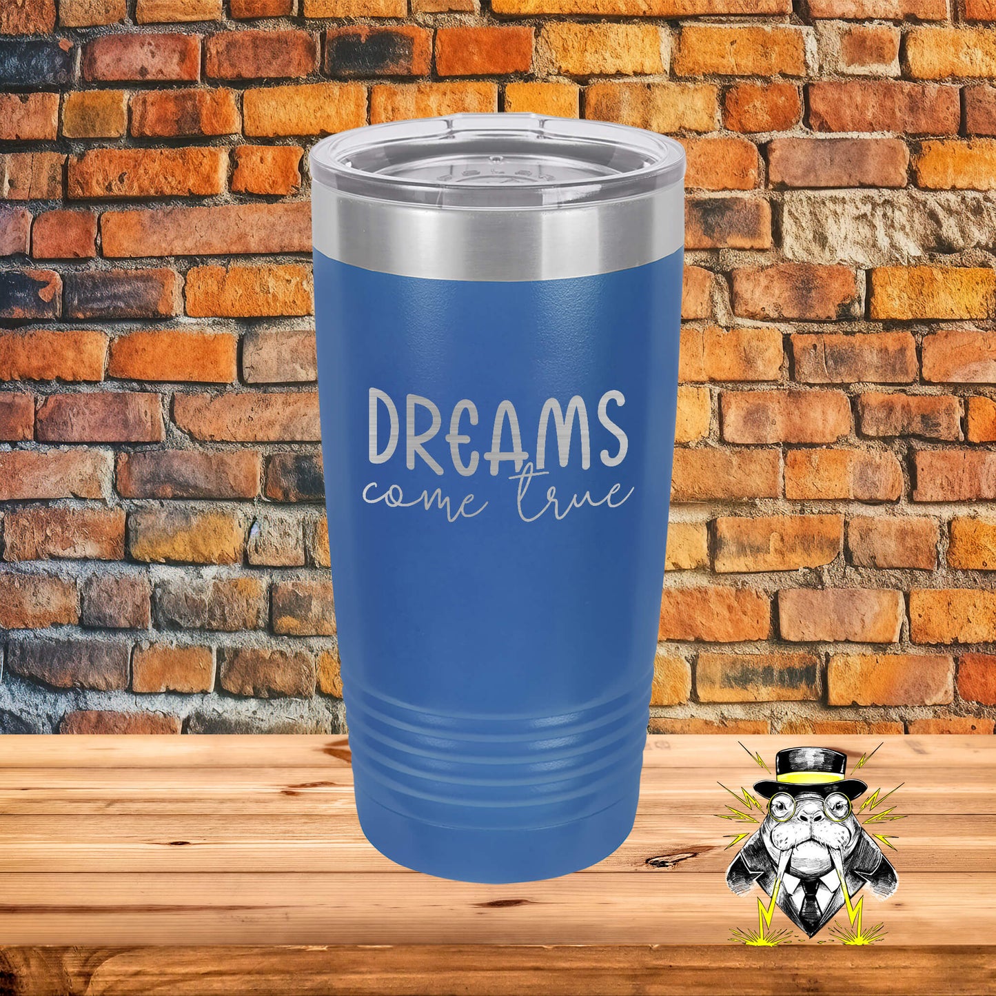 Dreams Come True Engraved Tumbler