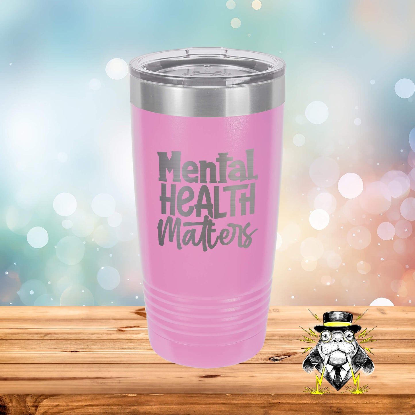 Mental Health Matters Engraved Tumbler