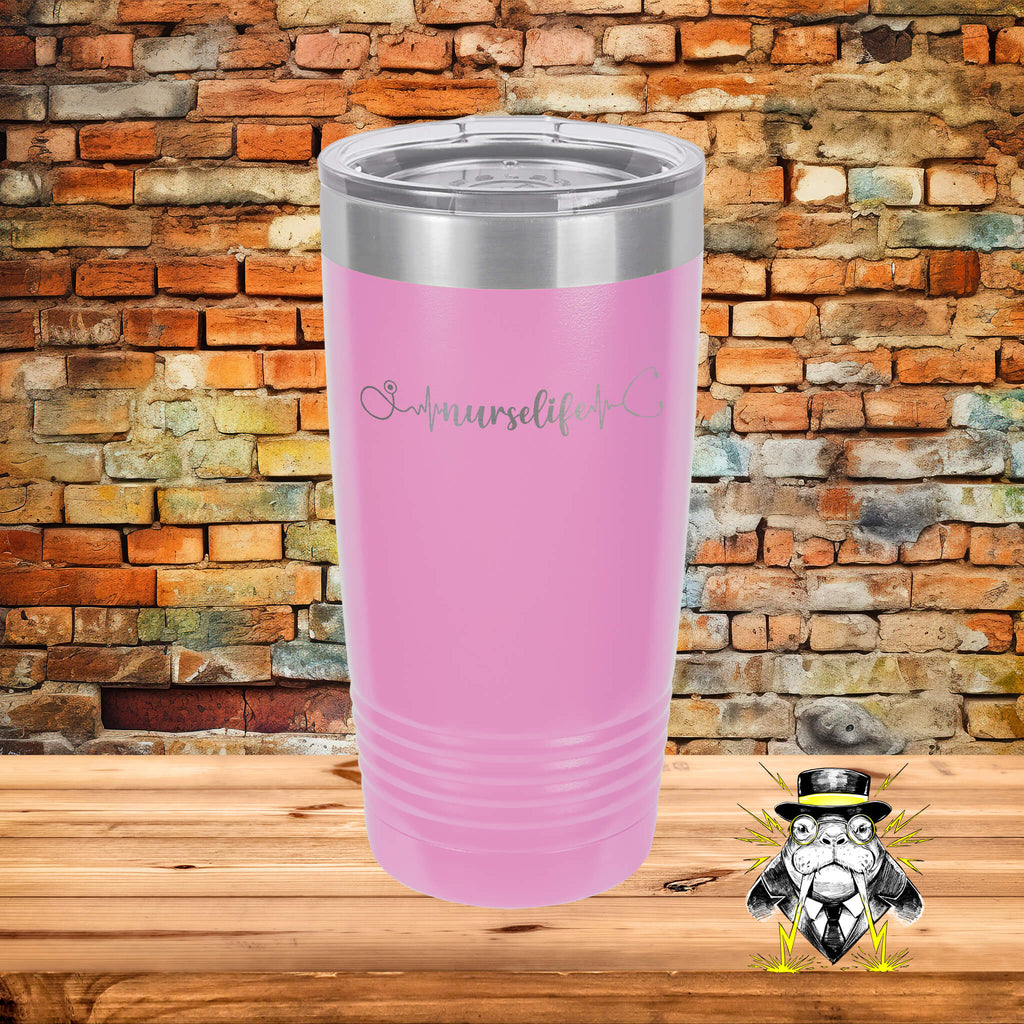 Nurse Life Engraved Tumbler