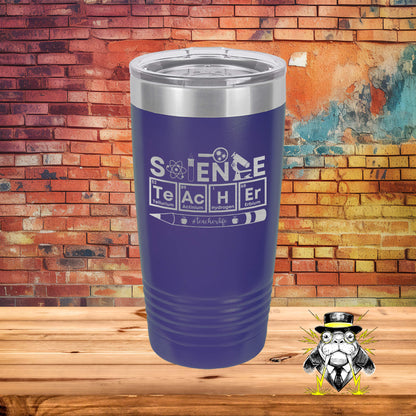 Science Teacher Periodic Table Engraved Tumbler