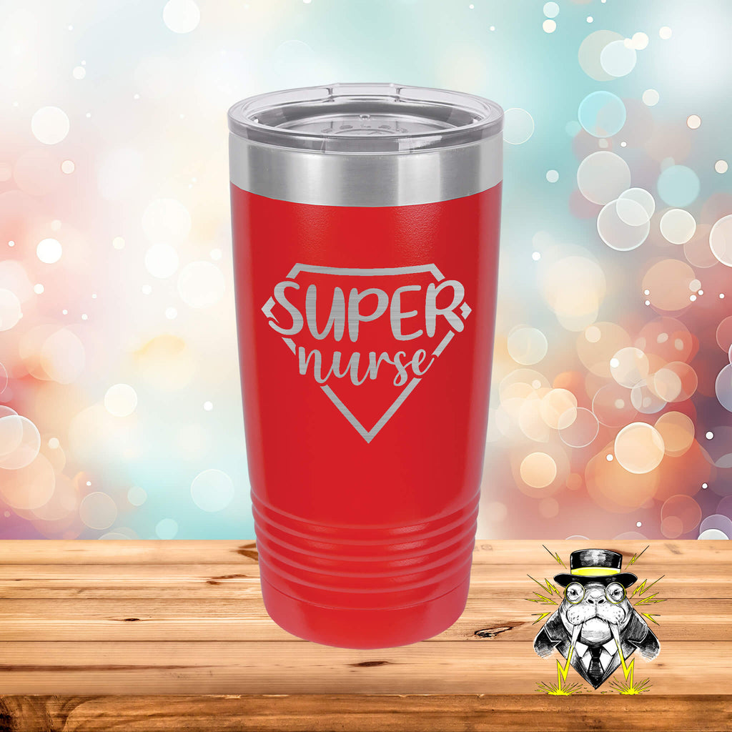 Super Nurse Engraved Tumbler