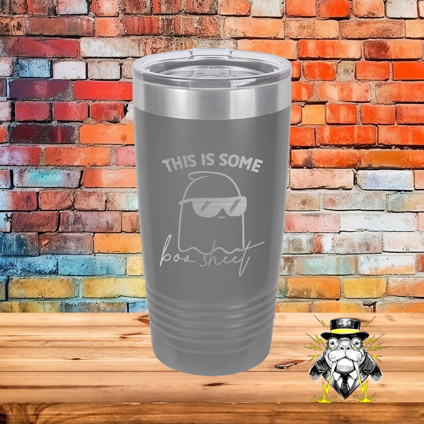 This is Some Boo Sheet Engraved Tumbler