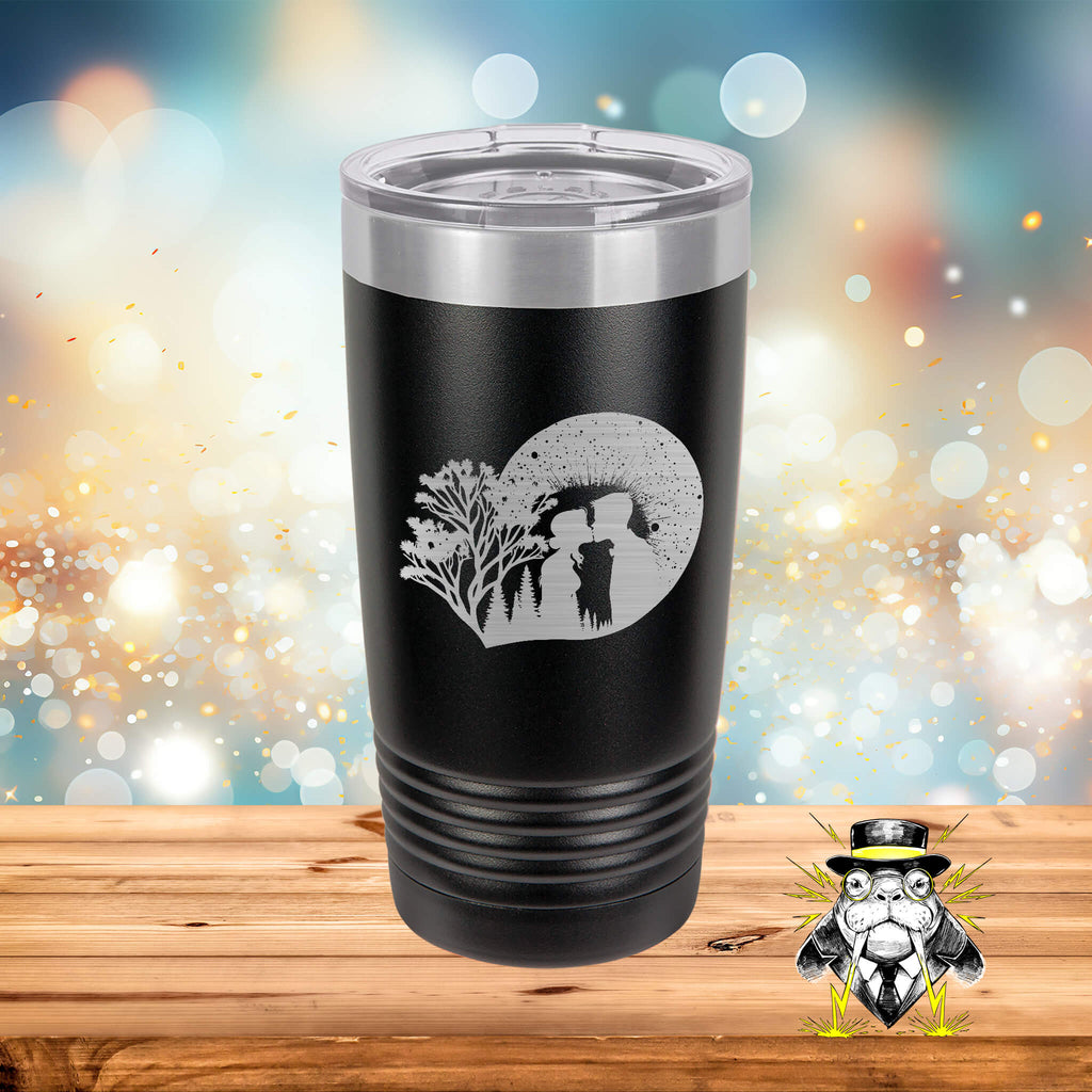 New Years Eve Kiss Engraved Tumbler