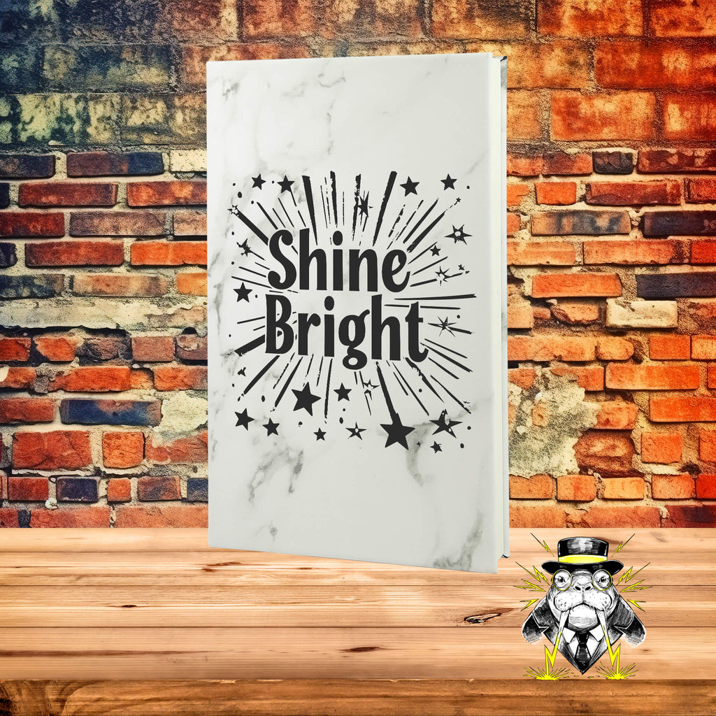 Shine Bright Engraved Leatherette Journal