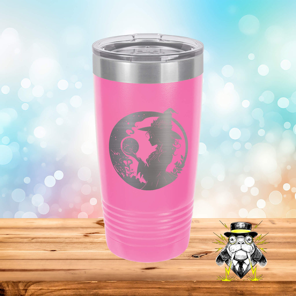 Mythical Witch Engraved Tumbler