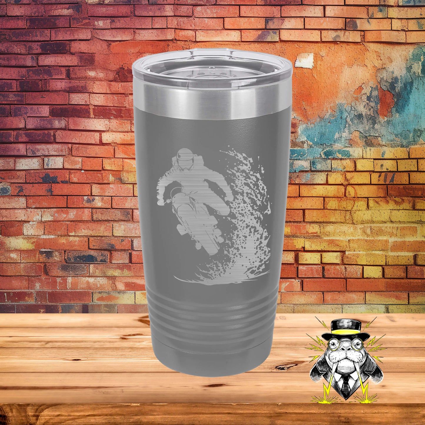 Adrenaline Rush Engraved Tumbler