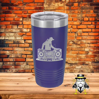 DJ Booth Engraved Tumbler