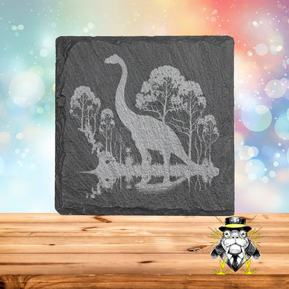 Dinosaurs Mixed Set of 4 Engraved Coasters