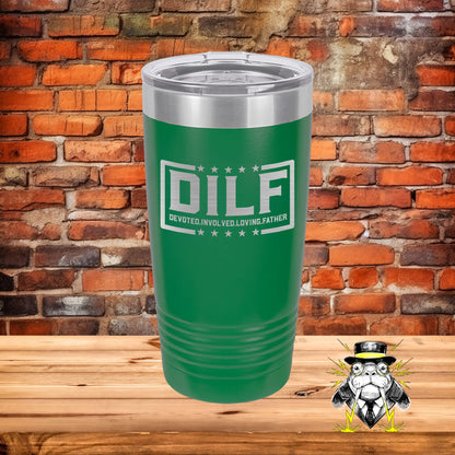 DILF Engraved Tumbler