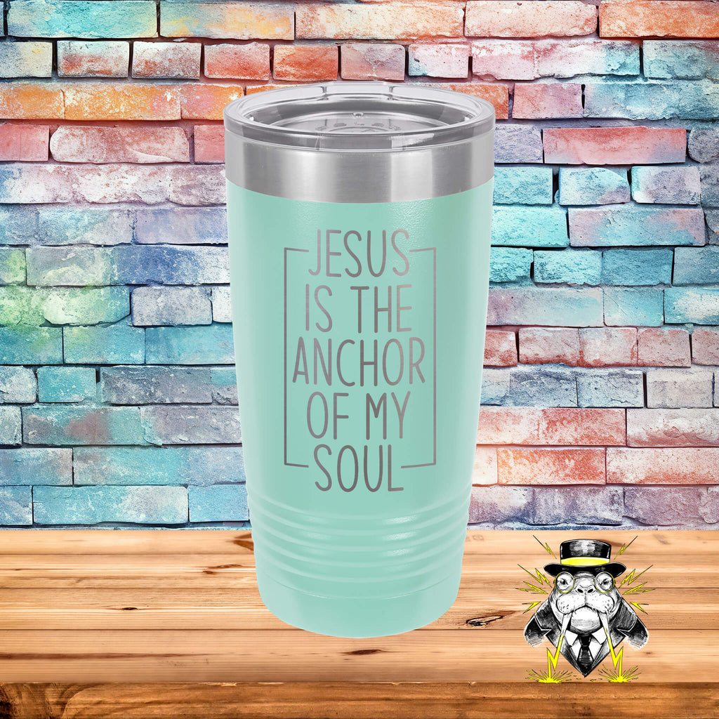 Jesus is the Anchor of My Soul Engraved Tumbler
