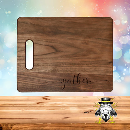 Gather Engraved Cutting Board