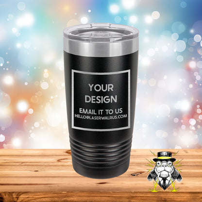 Custom Design Engraved Tumbler