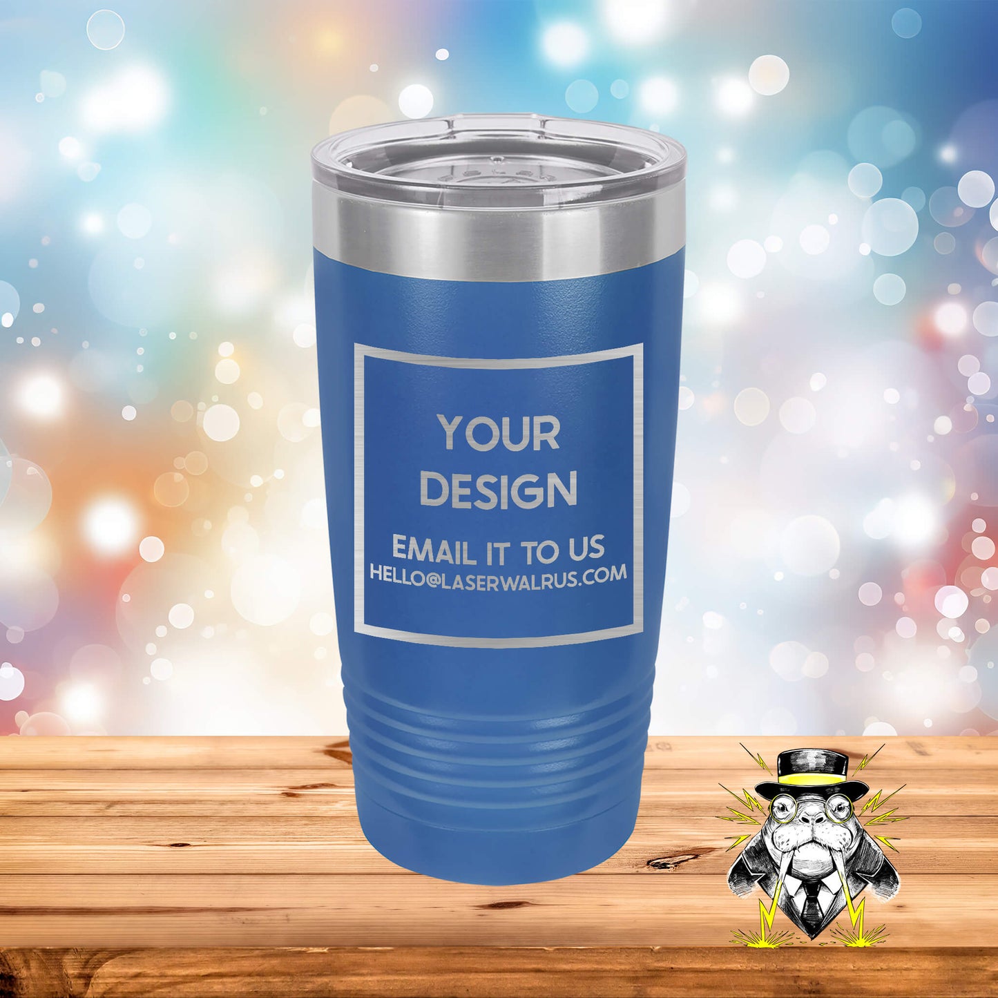 Custom Design Engraved Tumbler