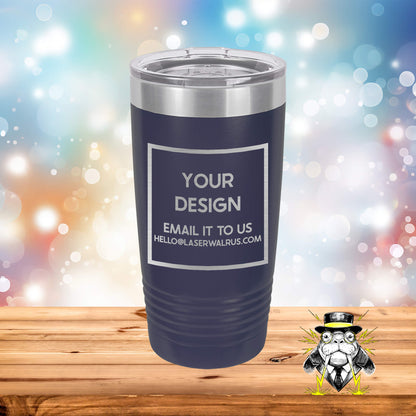 Custom Design Engraved Tumbler