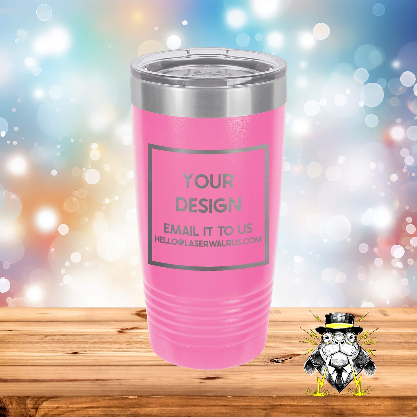 Custom Design Engraved Tumbler