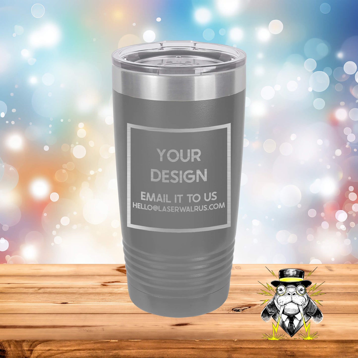 Custom Design Engraved Tumbler