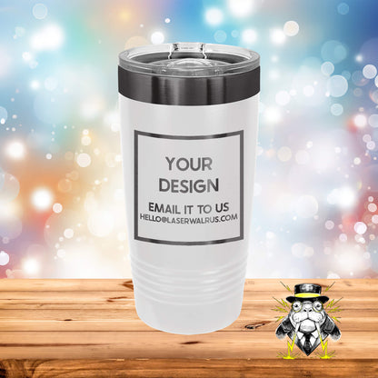 Custom Design Engraved Tumbler