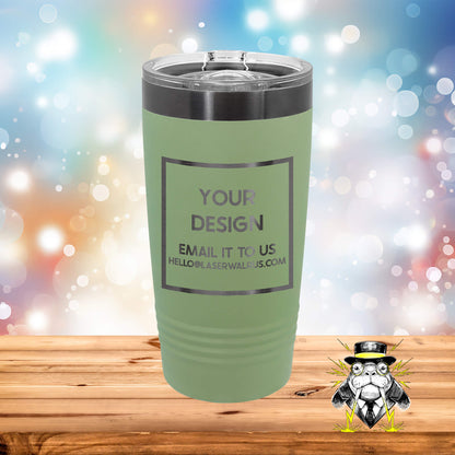 Custom Design Engraved Tumbler