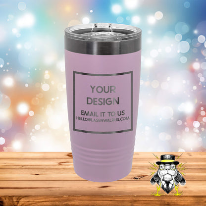 Custom Design Engraved Tumbler