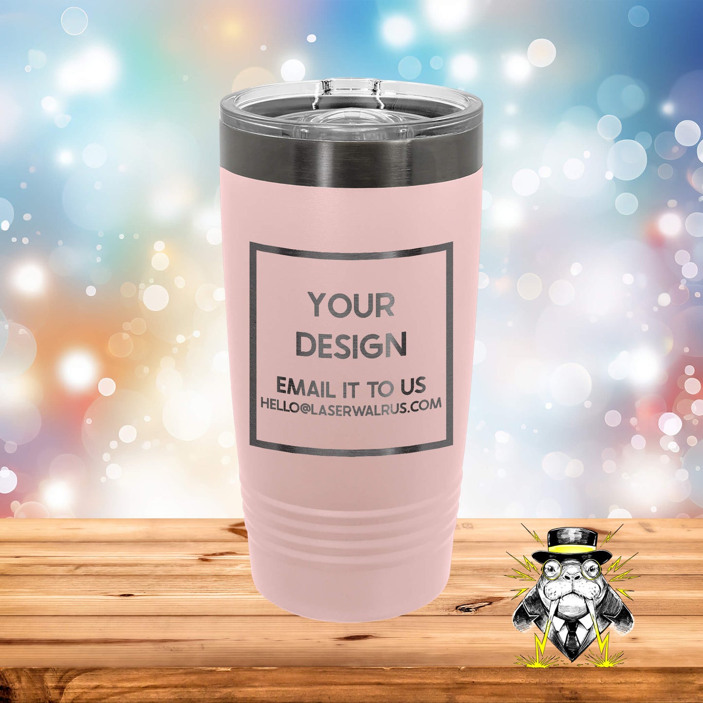 Custom Design Engraved Tumbler